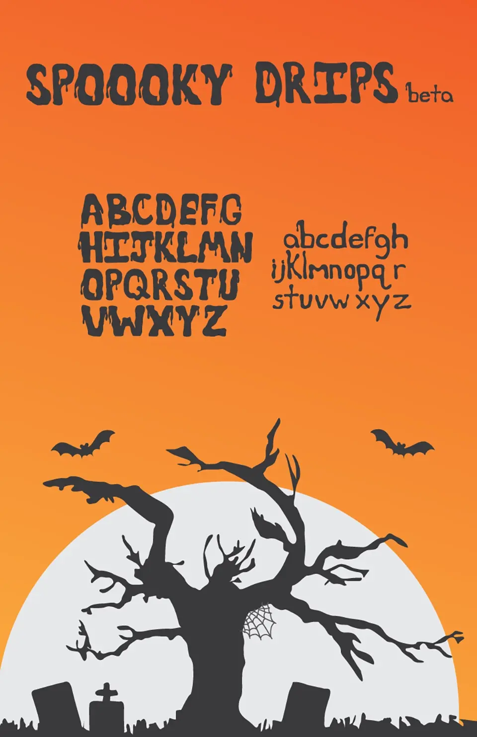 Spoooky Drips Font