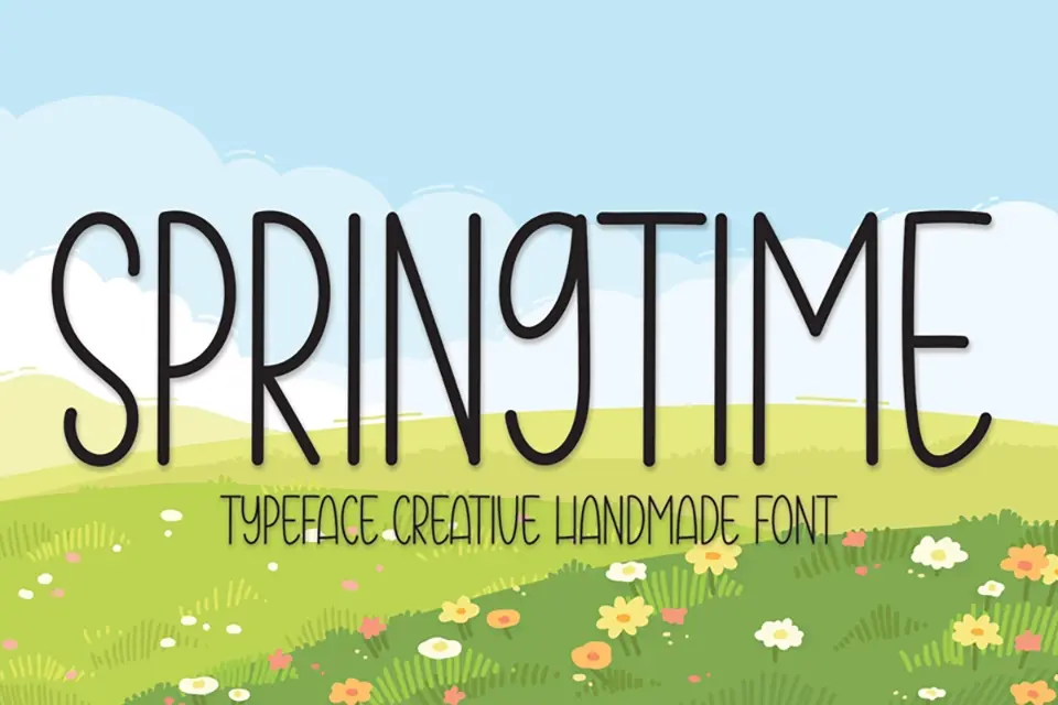 Springtime Font