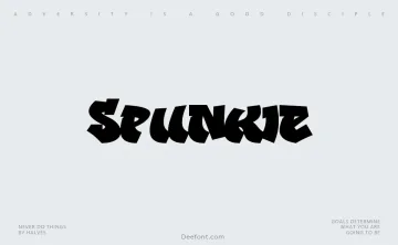 Spunkie Font