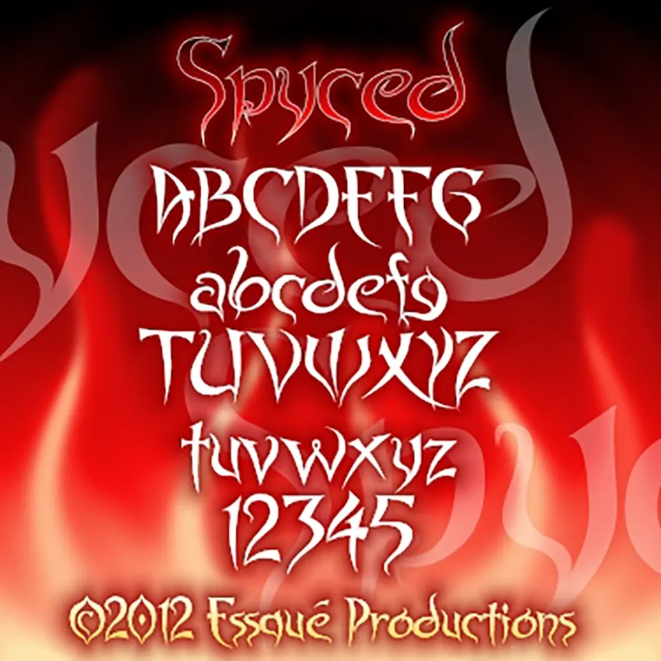 Spyced Font