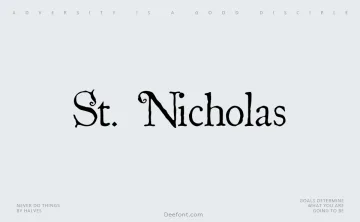 St. Nicholas Font