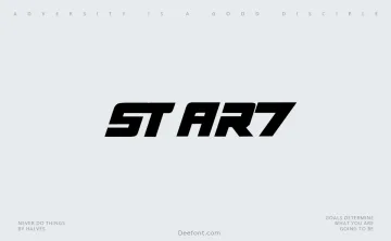 Star7 Font