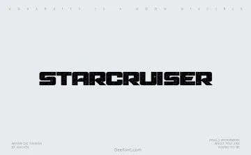 Starcruiser Font