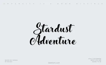 Stardust Adventure Font