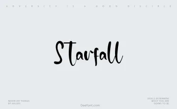 Starfall Font
