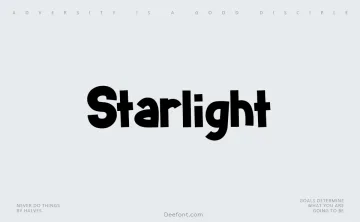 Starlight Font
