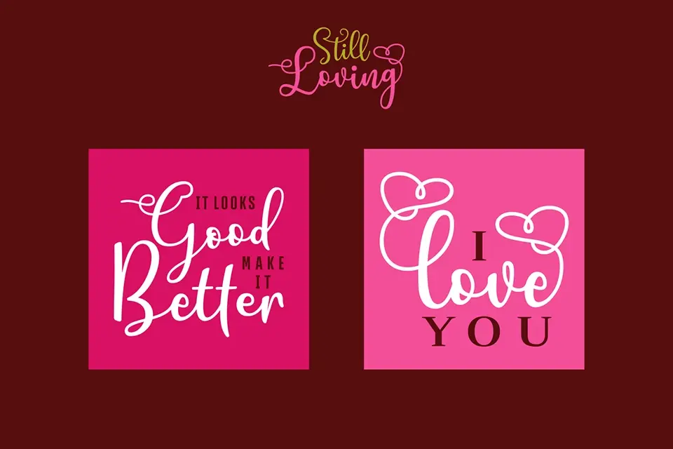 Still Loving Font