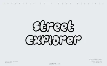 Street Explorer Font