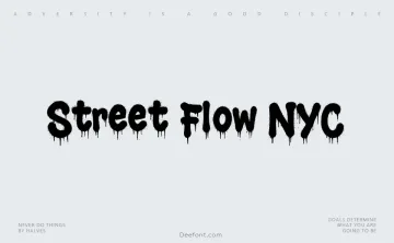 Street Flow NYC Font