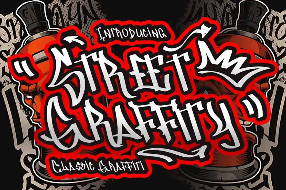 Street Graffity Font