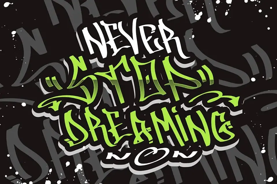 Street Graffity Font