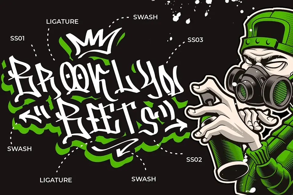 Street Graffity Font