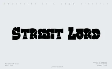 Street Lord Font