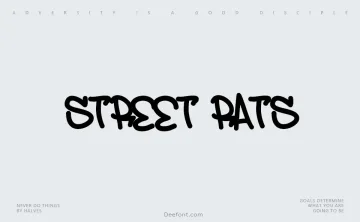 Street Rats Font