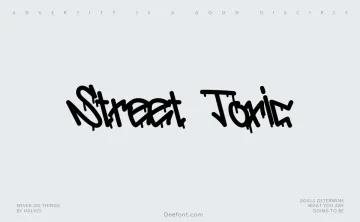 Street Toxic Font