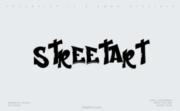 Streetart Font