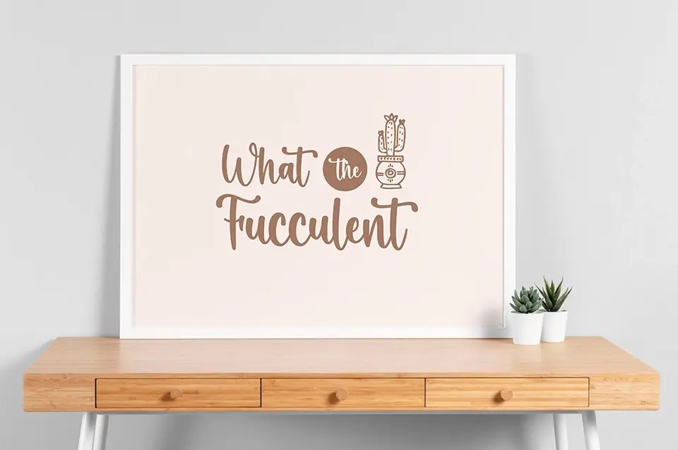 Succulent Font