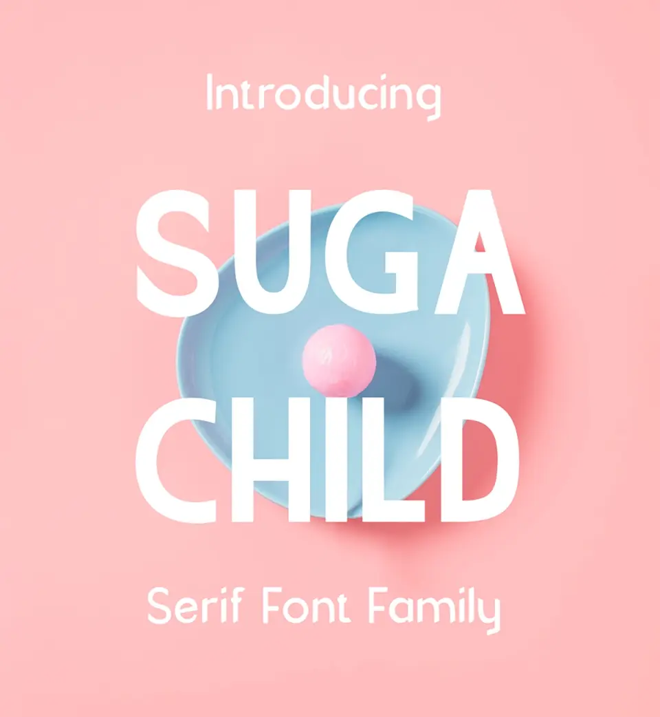 Suga Child Font