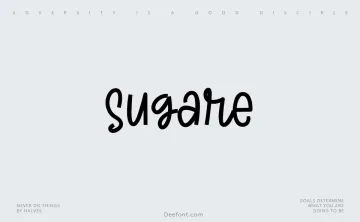 Sugare Font