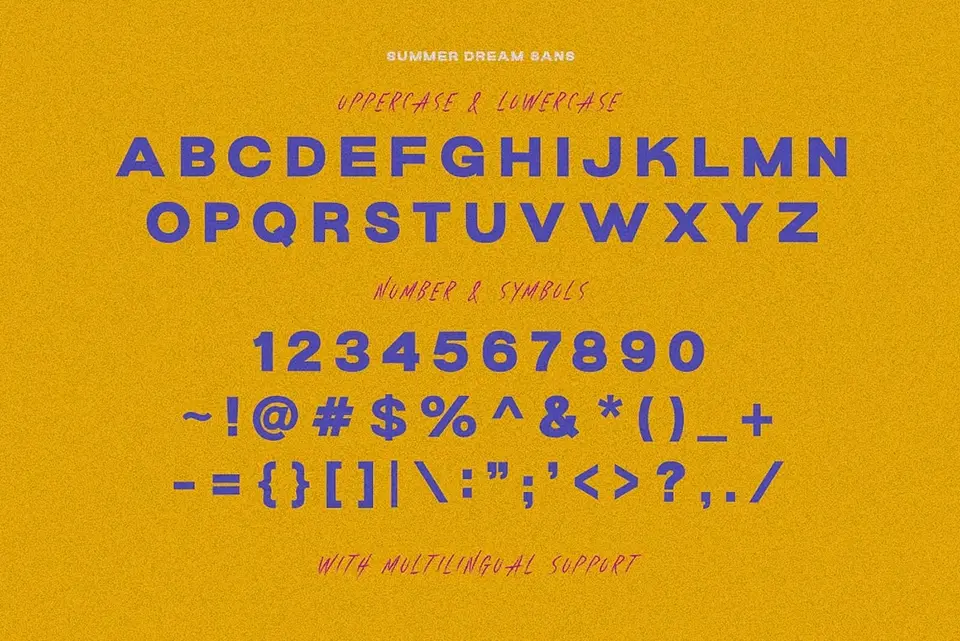 Summer Dream Sans Font