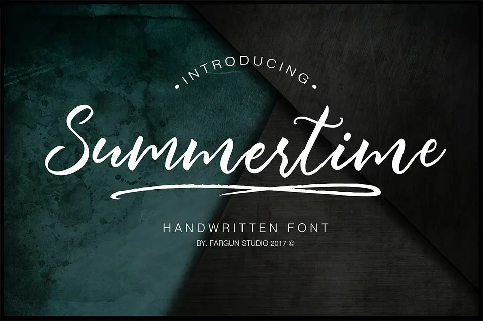 Summertime Font