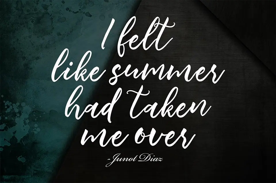 Summertime Font