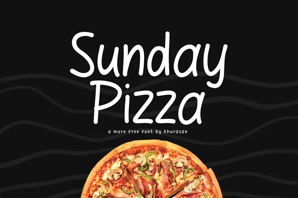 Sunday Pizza Font
