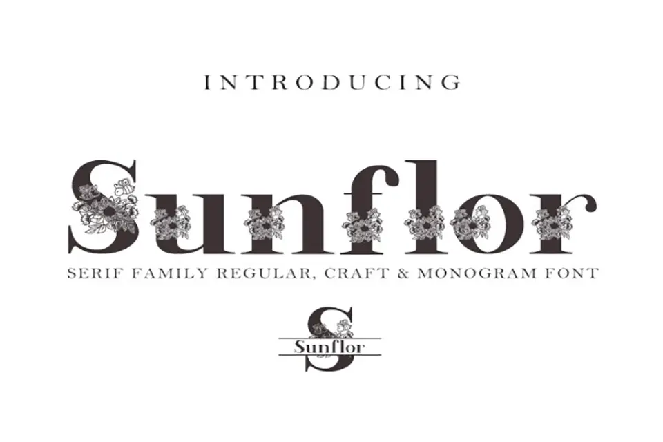 Sunflor Crafter Font
