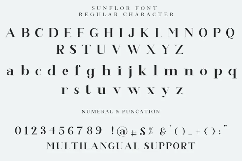 Sunflor Crafter Font