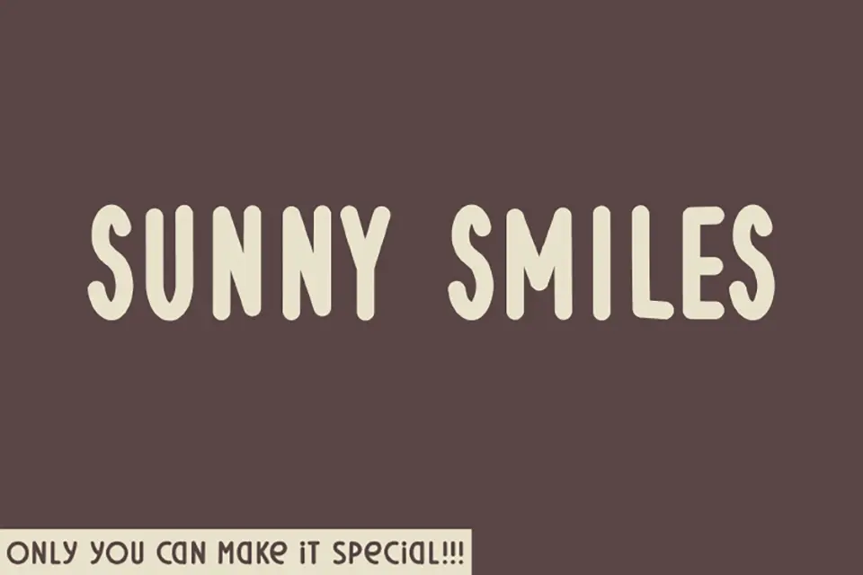 Sunny Smiles Font