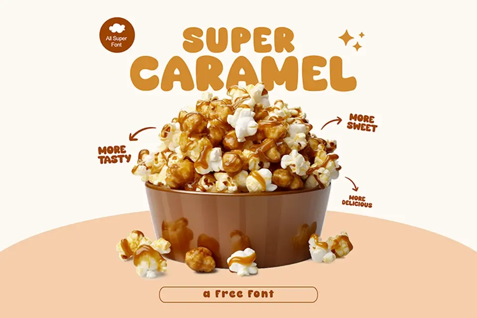 Super Caramel Font
