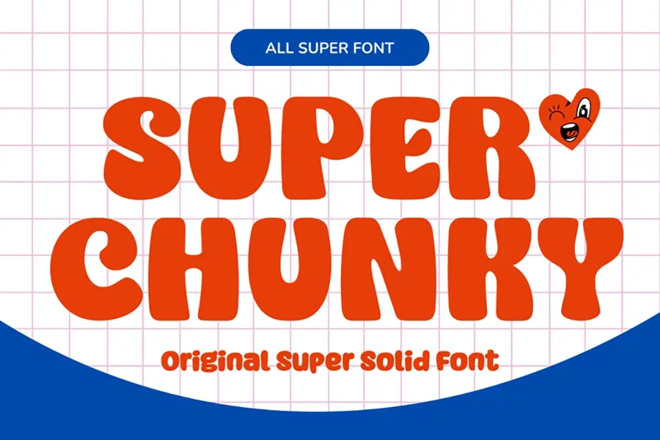 Super Chunky Font