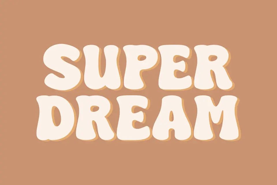 Super Dream Font
