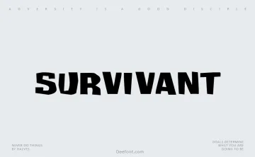 Survivant Font