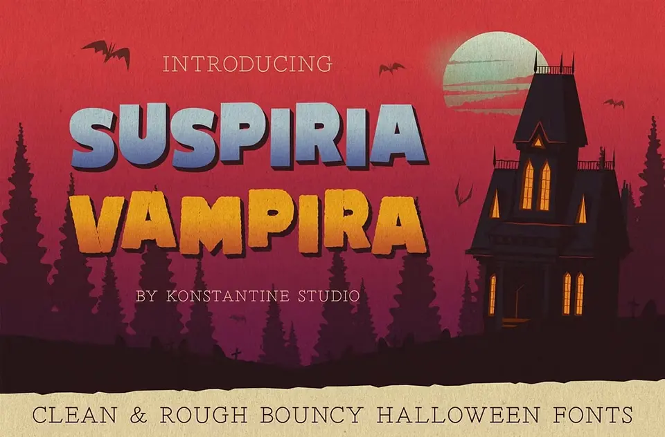 Suspiria Vampira Font
