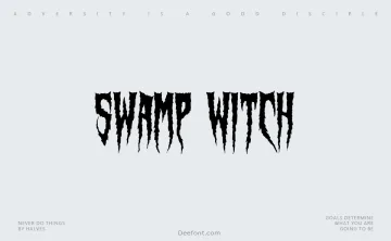 Swamp Witch Font