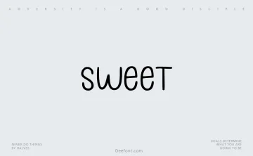 Sweet Font