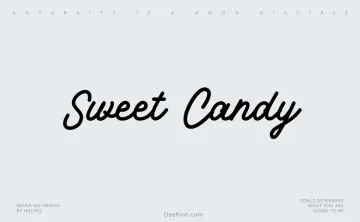 Sweet Candy Font