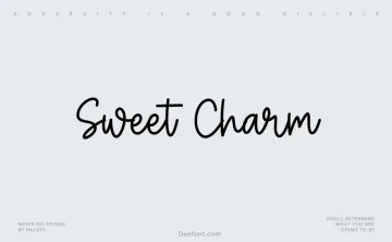 Sweet Charm Font
