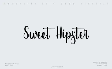 Sweet Hipster Font