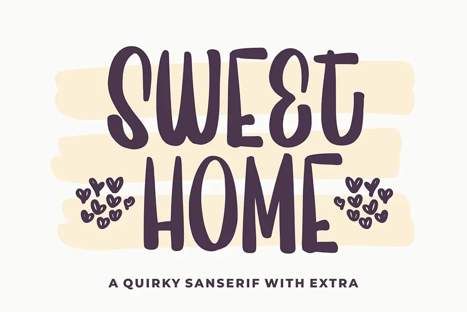 Sweet Home Font