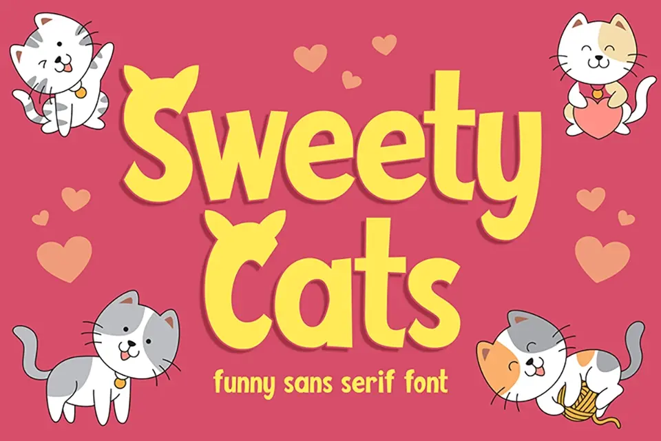 Sweety Cats Font