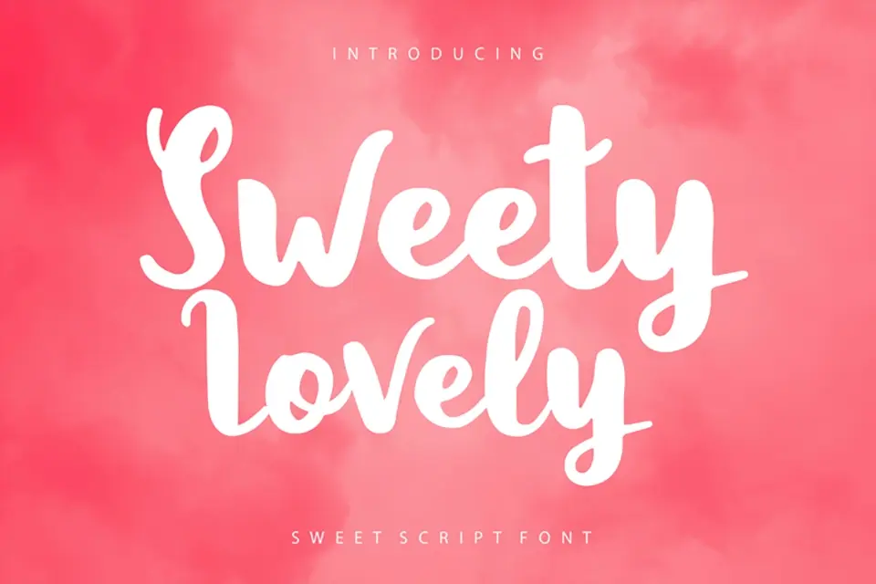Sweety Lovely Font