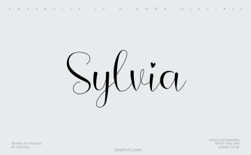 Sylvia Font