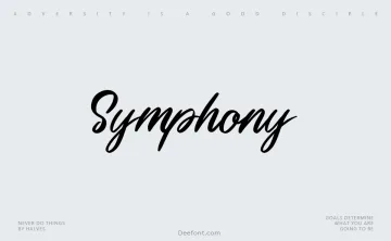 Symphony Font