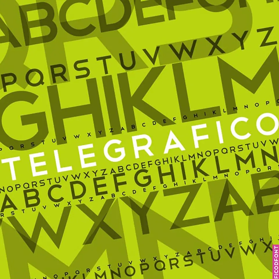 Telegrafico Font
