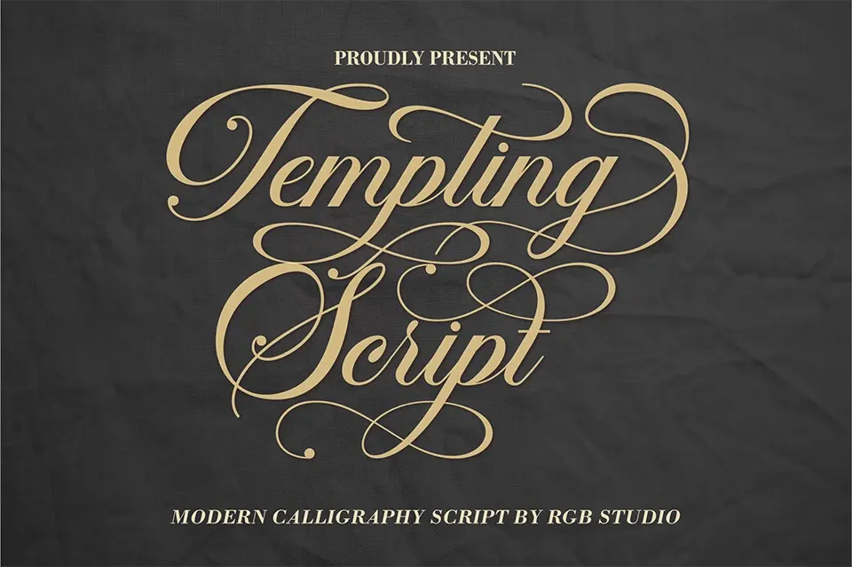 Tempting Font