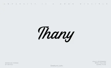 Thany Font
