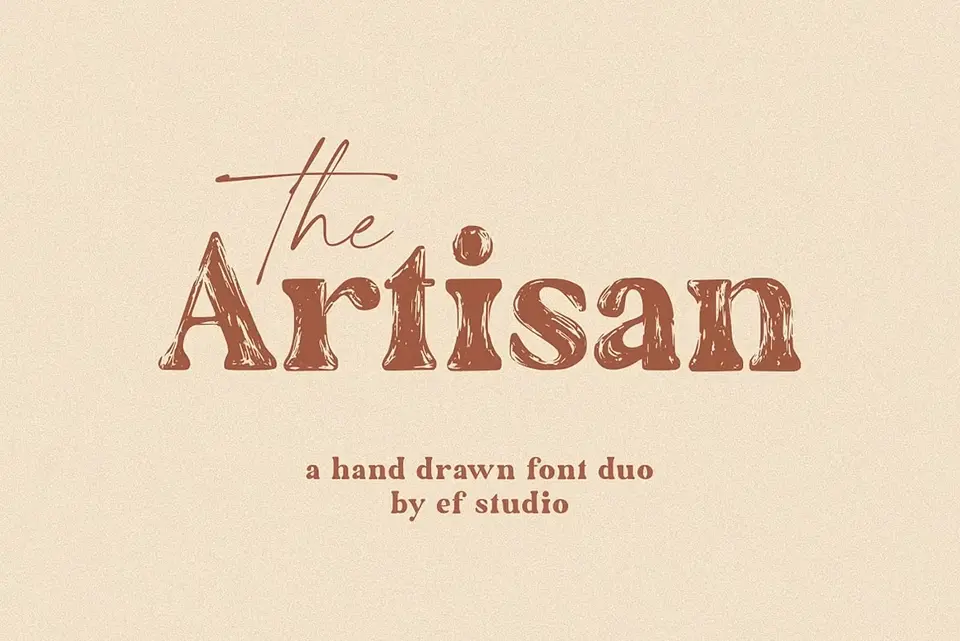 The Artisan Marker Font