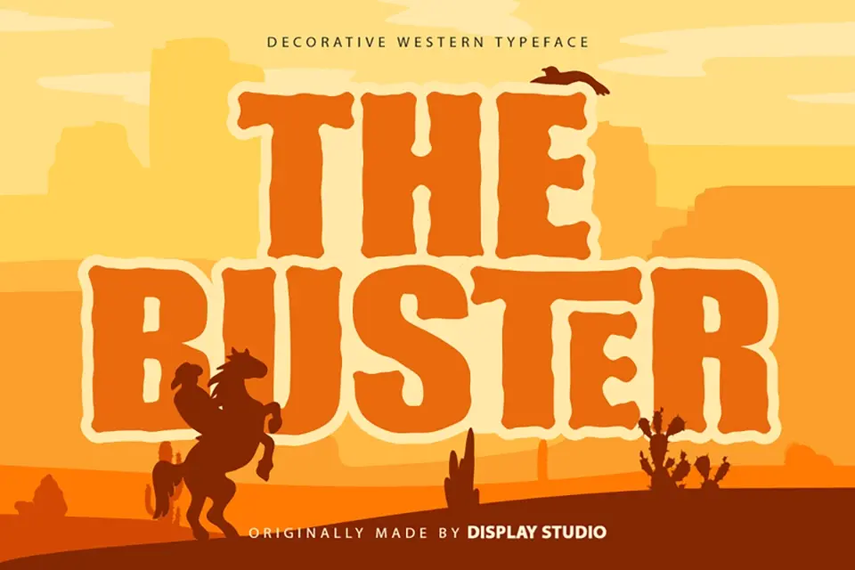 The Buster Font